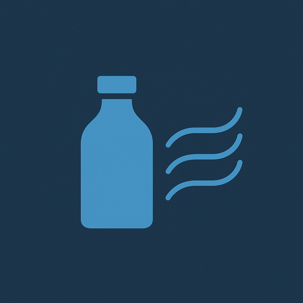 Blow molding icon