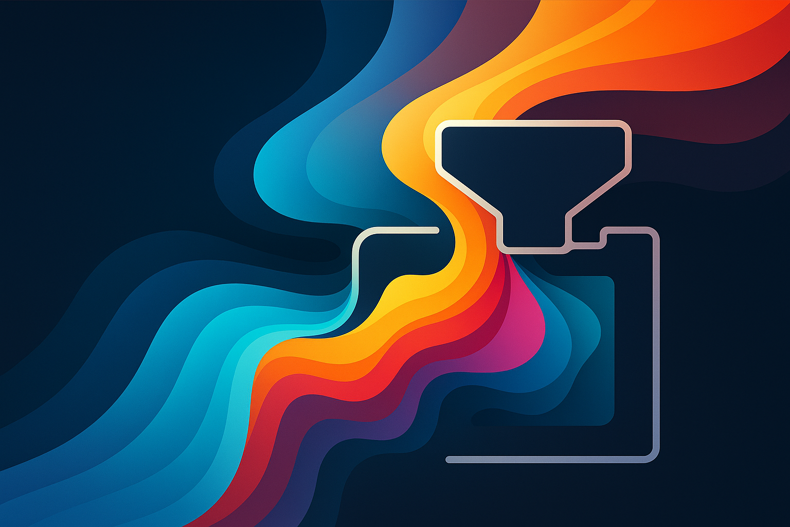 Injection molding illustration