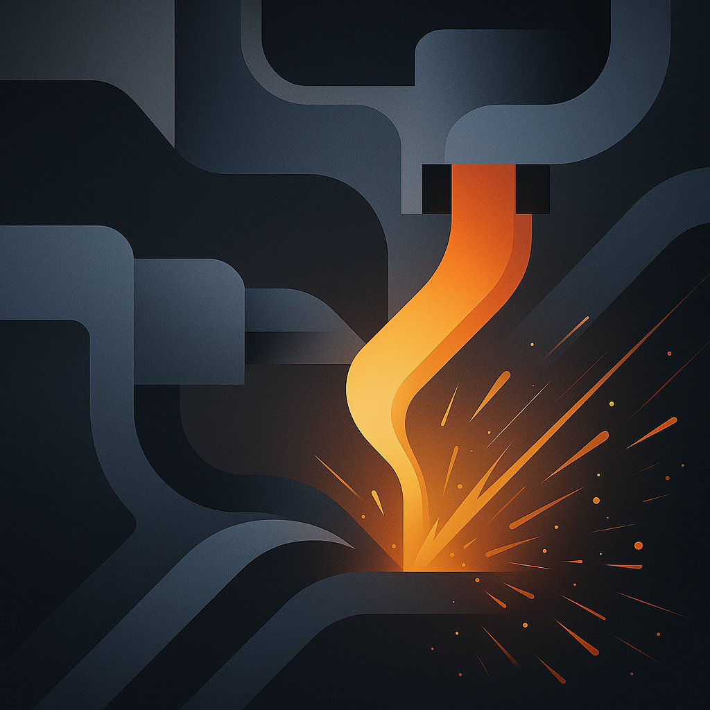 Metal fabrication illustration